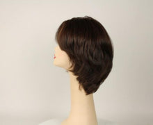 Load image into Gallery viewer, Shlomit Brown with Red highlights Skin Top Size M
