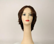 Load image into Gallery viewer, Shlomit Brown with Reddish highlights Skin Top Size M
