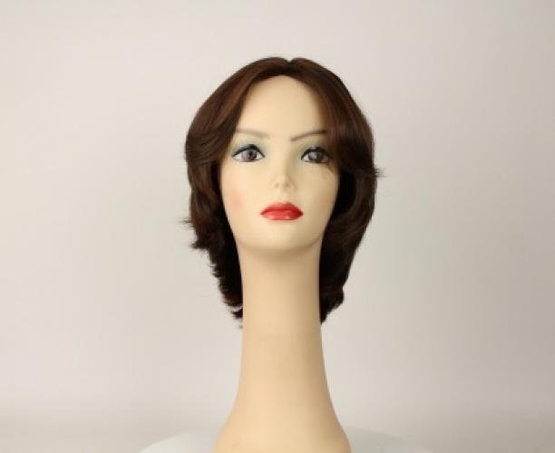Shlomit Brown with Reddish highlights Skin Top Size M