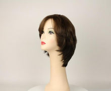 Load image into Gallery viewer, Shlomit Medium Brown With Blonde Highlights Skin Top Size M
