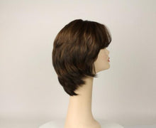 Load image into Gallery viewer, Shlomit Medium Brown With Blonde Highlights Skin Top Size M
