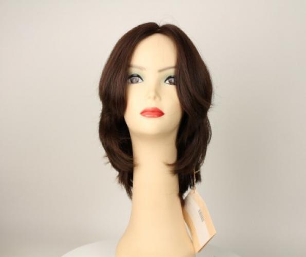 Shlomit Dark Brown With Red Highlights Skin Top Size L