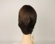 Load image into Gallery viewer, Shlomit Dark Brown with Warm highlights Skin Top Size S
