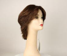 Load image into Gallery viewer, Shlomit Brown with Reddish highlights Skin Top Size M
