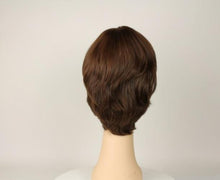 Load image into Gallery viewer, Shlomit Brown With Reddish Highlights Skin Top Size M

