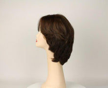 Load image into Gallery viewer, Shlomit Medium Brown With Blonde Highlights Skin Top Size M
