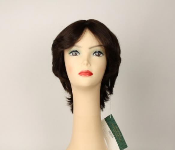 Shlomit Dark Brown With Red Highlights Skin Top Size M