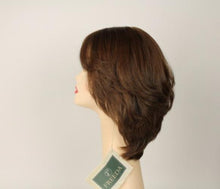 Load image into Gallery viewer, Shlomit Brown With Reddish Highlights Skin Top Size M
