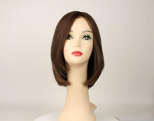 Load image into Gallery viewer, Liberty Medium Brown With Blonde Highlights Skin Top Size S
