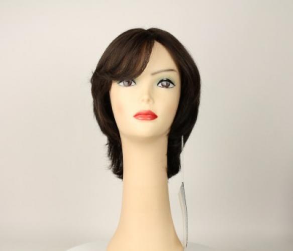 Shlomit  Dark Brown With Brown Highlights Skin Top Size S