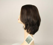 Load image into Gallery viewer, Shlomit Deep Dark Brown With Medium Brown Highlights  Skin Top Size S
