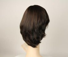 Load image into Gallery viewer, Shlomit Deep Dark Brown With Medium Brown Highlights  Skin Top Size S
