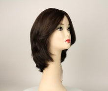Load image into Gallery viewer, Shlomit Deep Dark Brown With Medium Brown Highlights  Skin Top Size S
