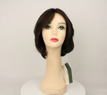 Load image into Gallery viewer, DOROTHY  DARK BROWN WITH BROWN HIGHLIGHTS SKIN TOP SIZE S
