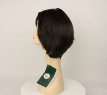 Load image into Gallery viewer, DOROTHY  DARK BROWN WITH BROWN HIGHLIGHTS SKIN TOP SIZE S
