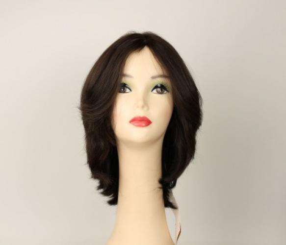 Shlomit Dark Brown with Brown highlights Skin Top Size S