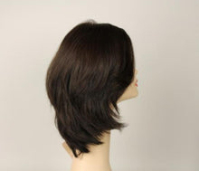 Load image into Gallery viewer, Shlomit Dark Brown with Brown highlights Skin Top Size S
