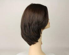 Load image into Gallery viewer, Shlomit Dark Brown with Brown highlights Skin Top Size S
