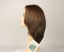 Load image into Gallery viewer, Shlomit Medium Brown With Blonde Highlights Skin Top Size S
