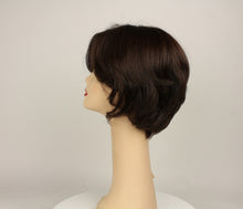 Load image into Gallery viewer, DOROTHY DARK BROWN WITH AUBURN HIGHLIGHTS MULTI-DIRECTIONAL SKIN TOP SIZE M
