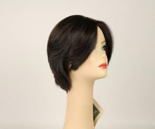 Load image into Gallery viewer, Dorothy  Deep Dark Brown With Red Highlights Multi-Directional Skin Top Size M
