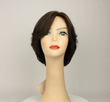 Load image into Gallery viewer, Dorothy Dark Brown With Light Brown Highlights Skin Top Size S Pre-Cut
