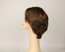 Load image into Gallery viewer, Linda Light Brown With Blended Lowlights And Reddish Highlights Multi-Directional Skin Top Size M
