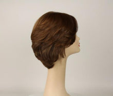 Load image into Gallery viewer, Linda Light Brown with Reddish highlights Multi-Directional Skin Top Size S
