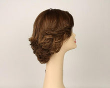 Load image into Gallery viewer, Linda Light Brown With Warm Blonde Highlights Multi-Directional Skin Top Size M
