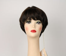 Load image into Gallery viewer, Linda Deep Dark Brown With Medium Brown Highlights Size M
