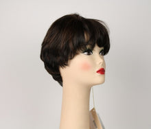 Load image into Gallery viewer, Linda Deep Dark Brown With Medium Brown Highlights Size M
