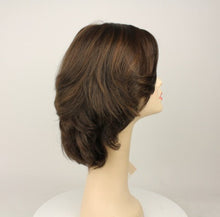 Load image into Gallery viewer, OLIVIA 2000 DARK BROWN WITH LIGHT BROWN HIGHLIGHTS MULTI-DIRECTIONAL SKIN TOP SIZE M
