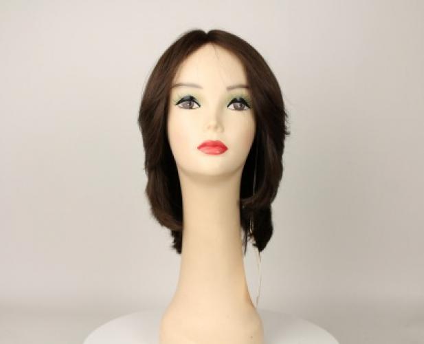 Olivia Brown With Reddish  Highlights Multi-Directional Skin Top Size M