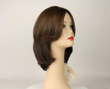 Load image into Gallery viewer, Olivia 2000 Medium Brown With Blonde Highlights Multi-Directional Skin Top Size M
