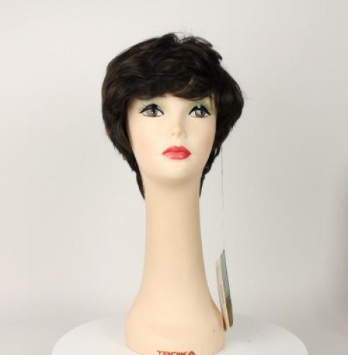 Linda Deep Dark Brown with Medium Brown highlights Size L