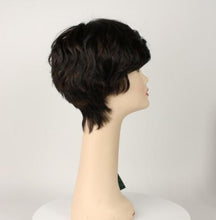 Load image into Gallery viewer, Linda Deep Dark Brown with Medium Brown highlights Size L

