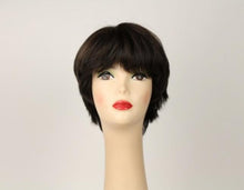 Load image into Gallery viewer, Linda Deep Dark Brown With Medium Brown Highlights Size L
