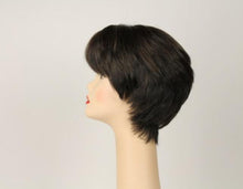 Load image into Gallery viewer, Linda Deep Dark Brown With Medium Brown Highlights Size L
