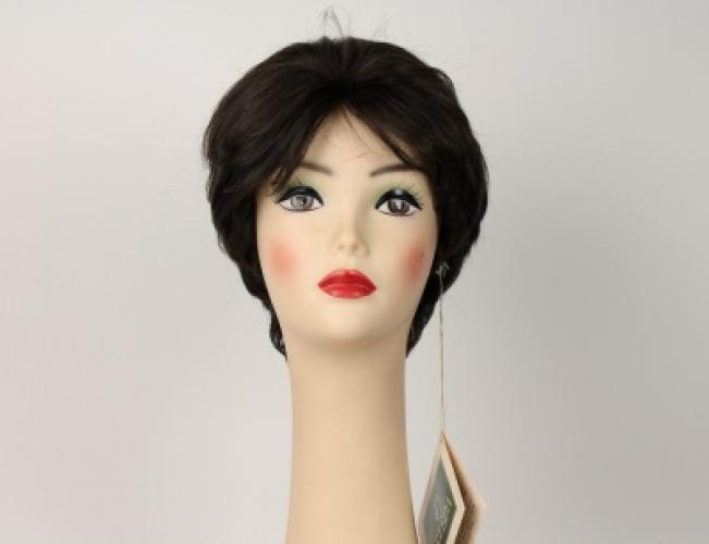 Linda Deep Dark Brown With Medium Brown Highlights Size L