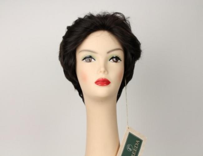 Linda Deep Dark Brown With Medium Brown Highlights Size M