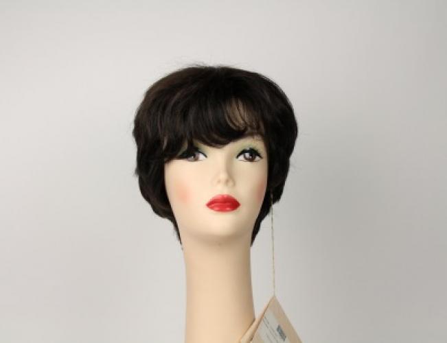 Linda Deep Dark Brown With Medium Brown Highlights Size M
