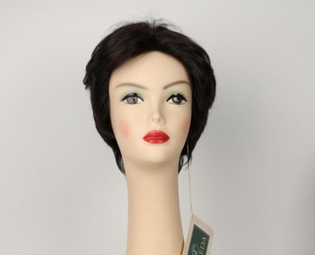Linda Deep Dark Brown with Medium Brown highlights Size M