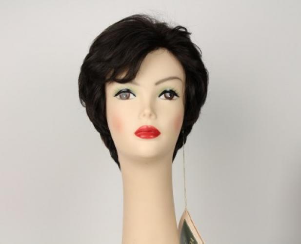 Linda Deep Dark Brown With Medium Brown Highlights Size M