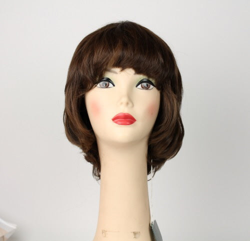 Brown Olivia Feathered  With Reddish Highlights 3068