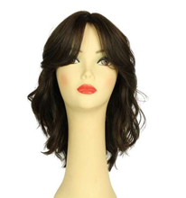 Load image into Gallery viewer, RIVA DARK BROWN WITH BROWN HIGHLIGHTS DARK PART SIZE S PRE-CUT
