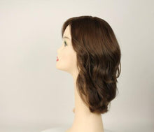 Load image into Gallery viewer, Shlomit Brown With Reddish Highlights  Skin Top Size M
