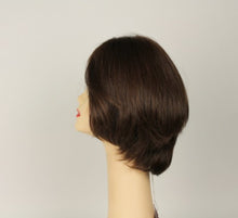 Load image into Gallery viewer, Dorothy Dark Brown With Reddish Highlights Multi-Directional Skin Top Size S

