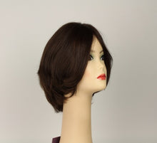 Load image into Gallery viewer, Dorothy Dark Brown With Reddish Highlights Multi-Directional Skin Top Size S
