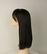 Load image into Gallery viewer, Avalon Fall With Bangs Dark Brown Size L
