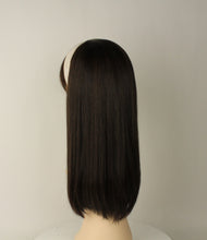 Load image into Gallery viewer, Avalon Fall With Bangs Dark Brown Size L
